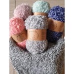 ALPACA BOUCLE WOOL SEA
