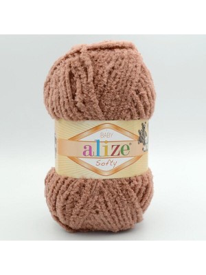 Пряжа Alize Softy ,50 гр цв №261 какао