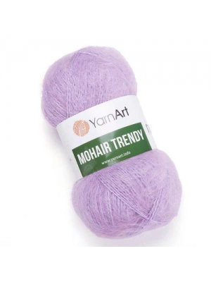 Пряжа Ярнарт Мохер Тренди (Yarnart Mohair Trendy) цвет 138 сирень