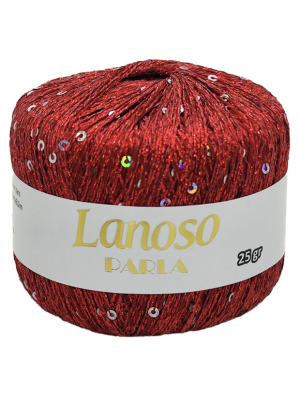 Пряжа Lanoso Parla цвет-5600, красный
