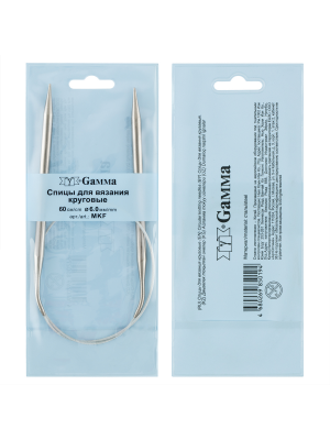 Спицы GAMMA круговые  сталь d 6.0 мм 60 см 1 шт с металлической леской