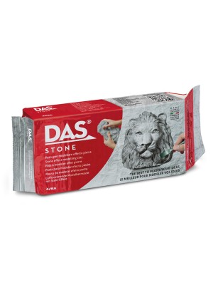 "DAS" Самозастывающяя глина отвердевающая на воздухе с эффектом камня 1000 г "DAS" Самозастывающяя глина отвердевающая на воздухе с эффектом камня 1000 г