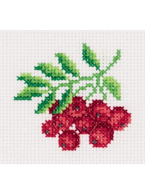 Набор для вышивания Klart "Рябинка" 9 х 9 см Набор для вышивания Klart "Рябинка" 9 х 9 см