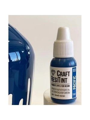 Краситель для смолы CraftResinTint-Тихий океан,10 мм Краситель для смолы CraftResinTint-Тихий океан,10 мм