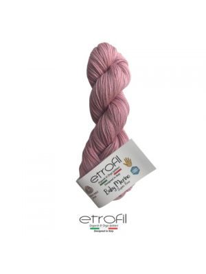  Пряжа BABY MERINO (ЭТРОФИЛ БЭБИ МЭРИНО ) EL007 - РОЗОВЫЙ