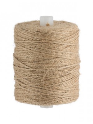 Нить джутовая 100% джут 1 мм 200 м суровый Нить джутовая 100% джут 1 мм 200 м суровый