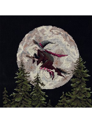 Набор для вышивания"Klart" 8-526 "На шабаш!" 20 х 20 см