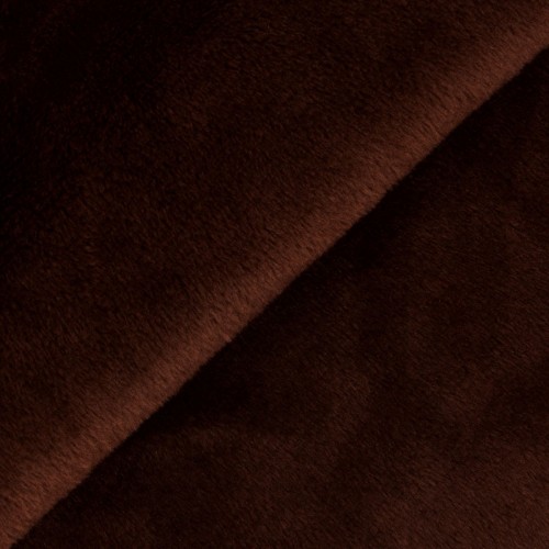 Плюш "Peppy"-т.коричневый.2 мм,48*48см