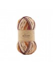  Пряжа Alize Wooltime (Вултайм), 100 гр-200 метров, цв- принт 11022