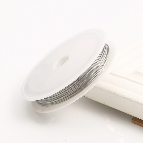 Ювелирный тросик 0,3мм 20м под серебро
