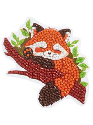 Кристальная (алмазная) мозаика "ФРЕЯ" магнитмагнит "Красная панда" 11.5 х 9.5 см Кристальная (алмазная) мозаика "ФРЕЯ" магнитмагнит "Красная панда" 11.5 х 9.5 см