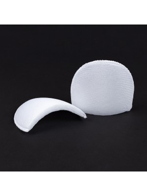 Плечевые накладки обшитые 1 пара белые