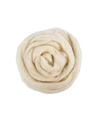 Шерсть для валяния" 100% шерсть 50 г cливер (натуральный)