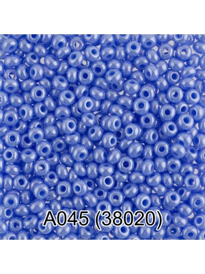 Чешский бисер А045-38020- 10/0 ,5 гр,цв- голубой