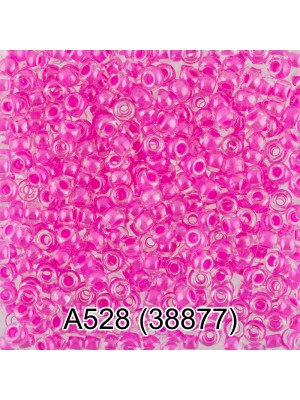 Чешский бисер А528-38877- 10/0 ,5 гр,цв- розовый 
