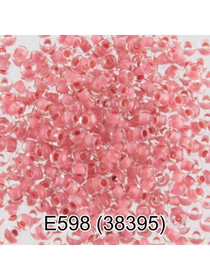Чешский бисер Е598-38395,10/0 ,5 гр,цв- пыльная роза