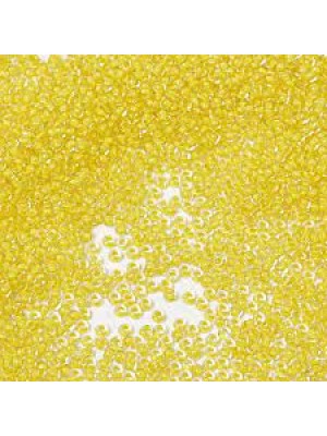 Чешский бисер- 38481,10/0 ,5 гр,цв-прозрачный-желтая линия внутри