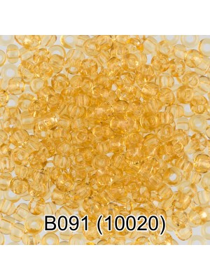 Чешский бисер- В091-10020,10/0 ,5 гр,цв-желтый