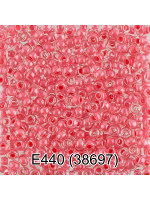 Чешский бисер Е440-38687,10/0 ,5 гр,цв-розово-бежевый