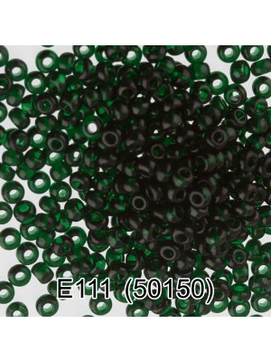 Чешский бисер Е111-50150,10/0 ,5 гр,цв- т.зеленый