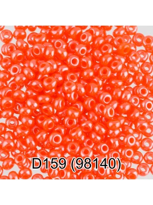 Чешский бисер D159-98140, 10/0 ,5 гр,цв-яр.оранжевый