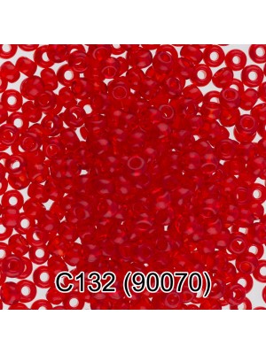 Чешский бисер С132-90070- 10/0 ,5 гр,цв-красный