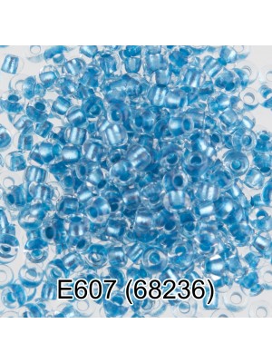 Чешский бисер Е607-68236,10/0 ,5 гр,цв-синий