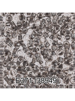 Чешский бисер Е371-38949,10/0 ,5 гр,цв-серый
