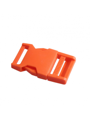 Пряжка-замок (фастекс) -25 мм, цв оранжевый,цена за 1 шт