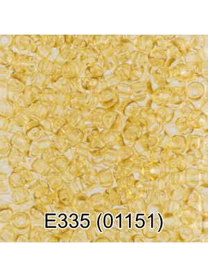 Чешский бисер Е335-01151,10/0 ,5 гр,цв-салатово-желтый