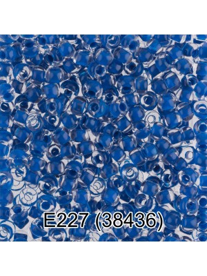 Чешский бисер Е227-38436,10/0 ,5 гр,цв-синий 