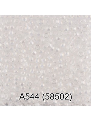 Чешский бисер- А544-58502,10/0 ,5 гр,цв-прозрачный/перл