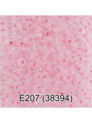 Чешский бисер Е207-38394,10/0 ,5 гр,цв-розовый мат