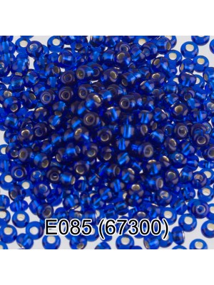 Чешский бисер Е085-67300,10/0 ,5 гр,цв-синий темный