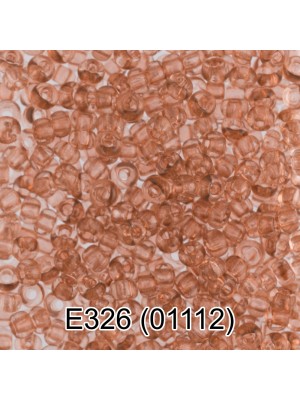 Чешский бисер Е326-01112 10/0 ,5 гр,цв-св.коричневый
