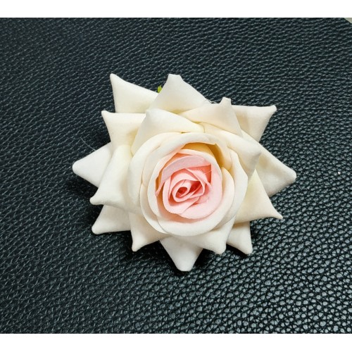 Головка цветочная "Роза чайная" размер 7-8 см