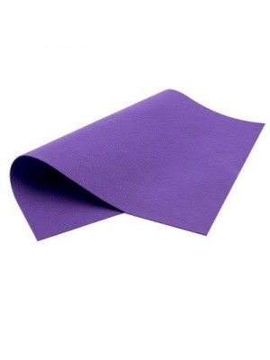 Корейский фетр,мягкий,фиолетовый.33*26см
