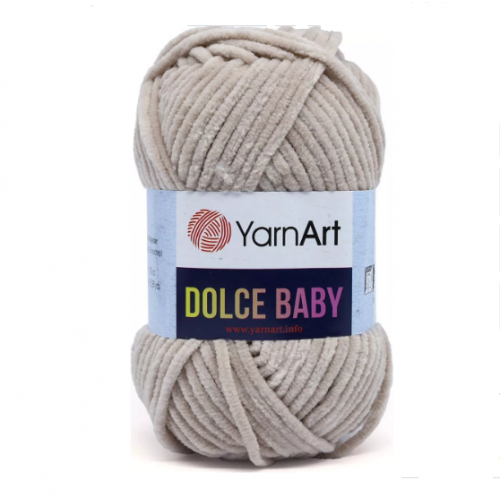 Пряжа YarnArt Dolce Baby, 50гр-85 метров, №771 светло-бежевый