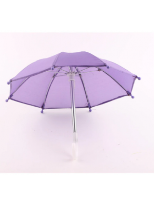Зонтик для куклы,фиолетовый,цена за 1 шт