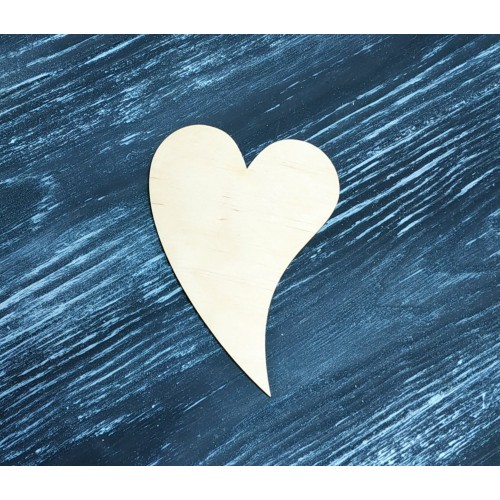 Бирка сердце фигурное , размер 7*10 см, цена за 1 шт