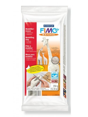 Самозатвердевающая глина FIMO air natural,цв-эдельвейс,350гр, 8150-02