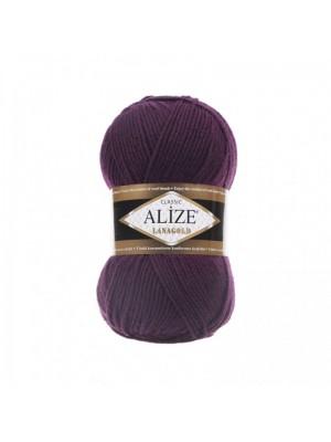 Пряжа Alize-Ланаголд (Lanagold) цв-111 (фиолетовый)