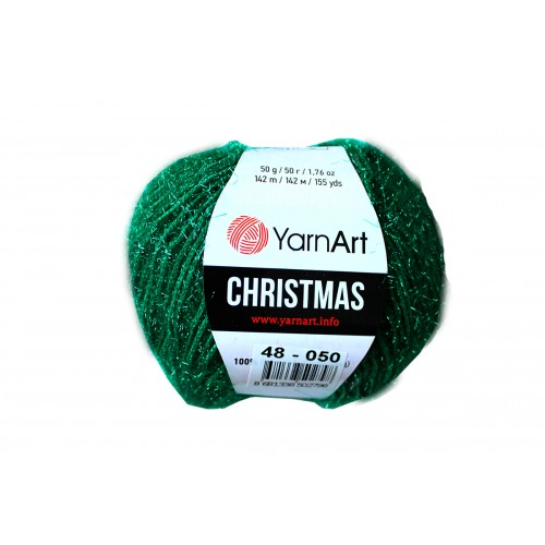 YarnArt Christmas Кристмас, 48-057. цв-изумруд
