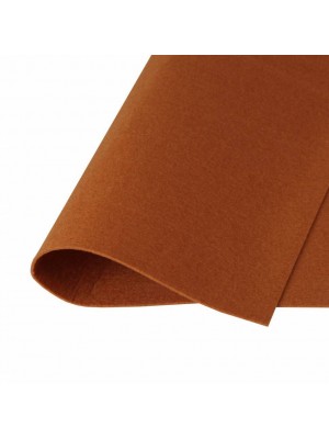 Корейский фетр,жесткий,светло-коричневый.1,2 мм,размер 33*26см