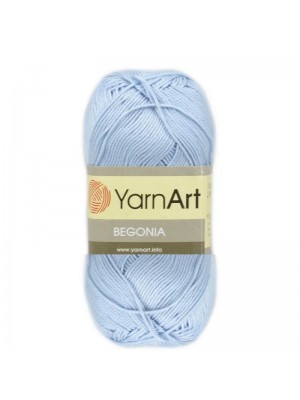 Пряжа Begonia YarnArt-Бегония.№4917, цв-голубой,50гр-169 м