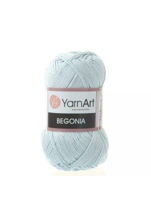 Пряжа Begonia YarnArt-Бегония.№54462, цв-серо-голубой,50гр-169 м