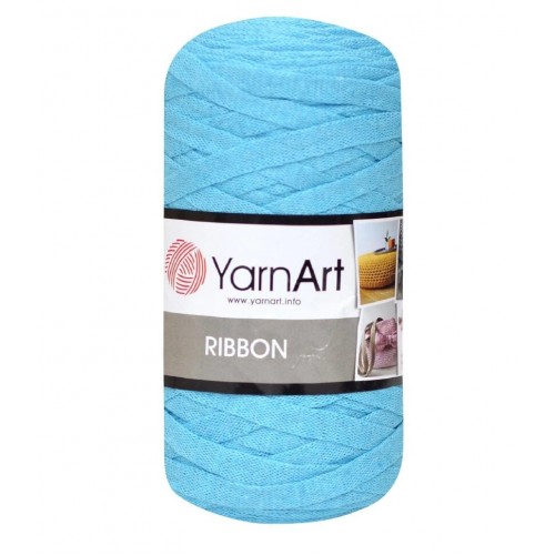 Пряжа Ribbon 250гр - 125м (Бирюза) YarnArt,№763