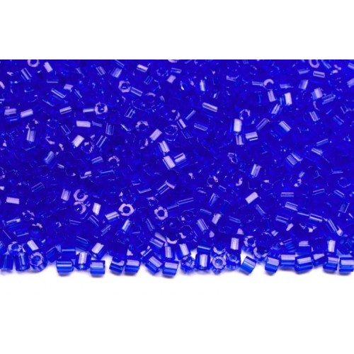 Чешский бисер -РУБКА ,5 грамм, цв-10/0 30050 синий прозрачный