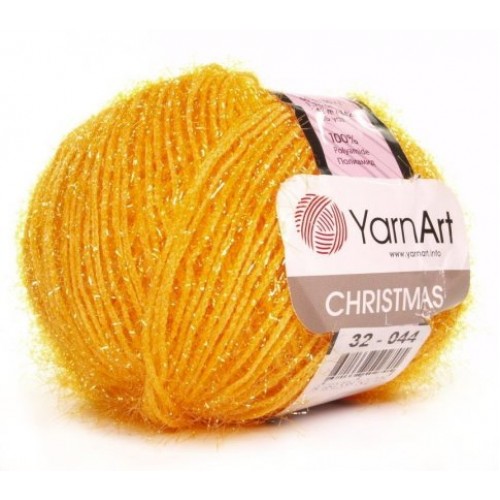 YarnArt Christmas Кристмас, 32-051. цв-желтый