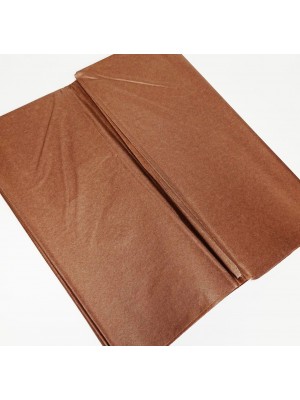 Папиросная бумага тишью,цв-шоколадный,цена за 10 листов